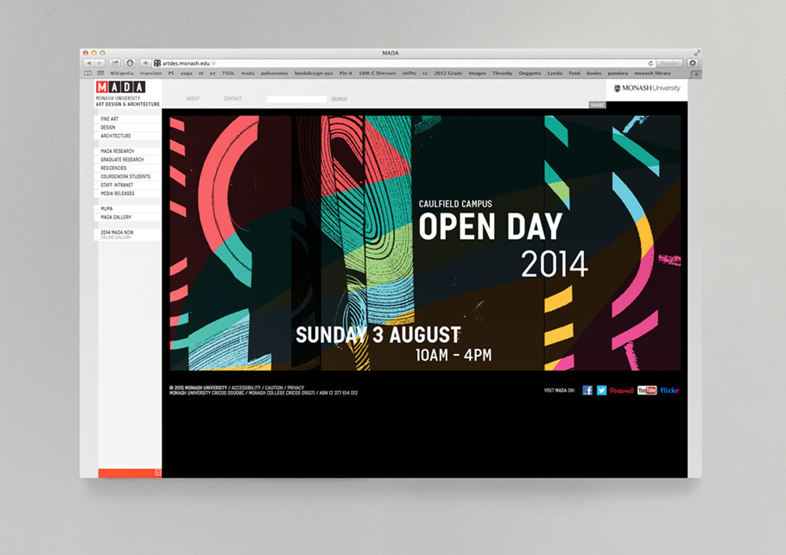 simone hill mada open day identity website